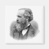 JAME's CLERK MAXWELL Magneet (Voorkant)