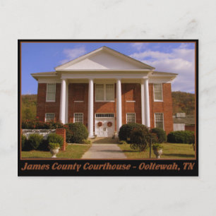 James County Courthouse - Ooltewah, TN Briefkaart