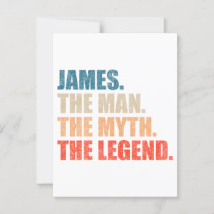 James De Man De Mythe De Legende Briefkaart