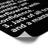 James Definition Personal Name Funny Birthday Poster (Hoek)