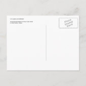 James Dunlap Tugboot in de Nederlandse haven Aankondigingskaart (Achterkant)