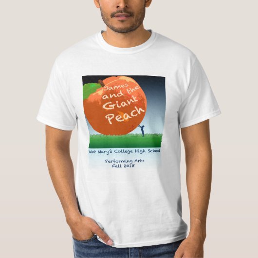 James en de Giant Peach Herfst 2018 STMCHS T-shirt (Voorkant)