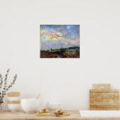 James Ensor Adam en Eva zijn uit het paradijs geze Poster (Keuken)
