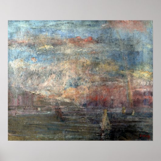James Ensor After the Storm Poster (Voorkant)