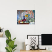 James Ensor Flowers en Vegetables Poster (Thuiskantoor)