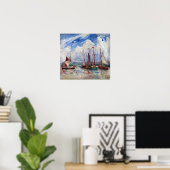 James Ensor Sloops Poster (Thuiskantoor)