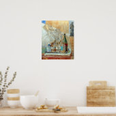 James Ensor The Artists moeder in Death Poster (Keuken)