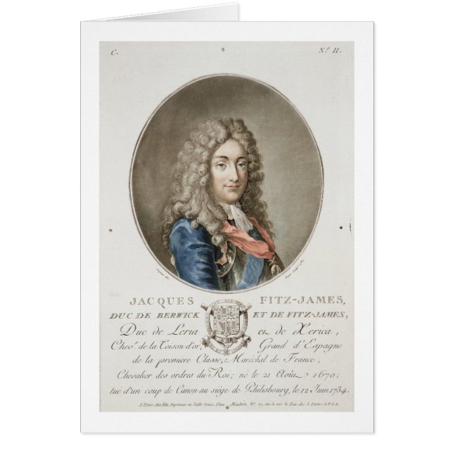 James Fitzjames (1670-1733), ęr duc de Berwick, (Devant)