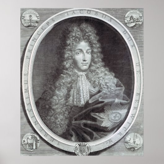 James Fitzjames Duke of Berwick Poster (Voorkant)