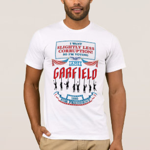 James Garfield 1880 campagne shirt (Mannen)