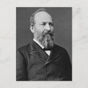 James Garfield 20 Briefkaart