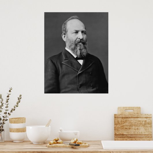 James Garfield 20 Poster (Keuken)