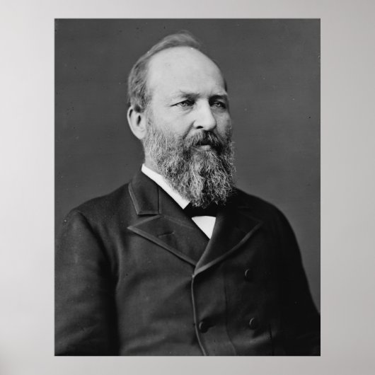 James Garfield 20th President Poster (Voorkant)