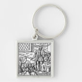 James I of England and VI of Scotland Sleutelhanger (Voorkant)