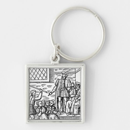 James I of England and VI of Scotland Sleutelhanger (Voorkant)