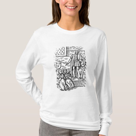 James I of England and VI of Scotland T-shirt (Voorkant)
