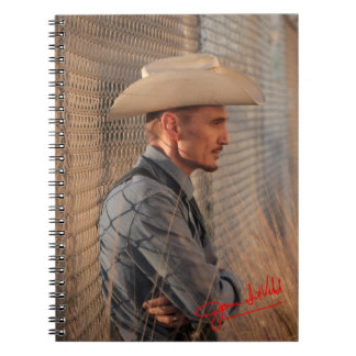 James Intveld Foto met handtekening Notitieboek