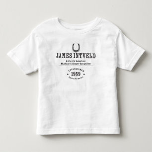 James Intveld Hoefijzer Gesticht in 1959 Kinder Shirts