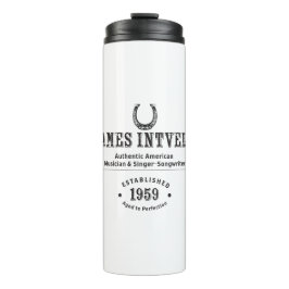 James Intveld Horseshoe Est. 1959 Thermosbeker