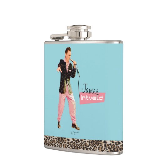 James Intveld Rockabilly Flask Heupfles (Links)