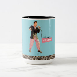 James Intveld Rockabilly Mug Tweekleurige Koffiemok