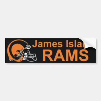 James Island Rams Bumpersticker