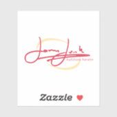James Joseph Signature Vinyl sticker (Vel)