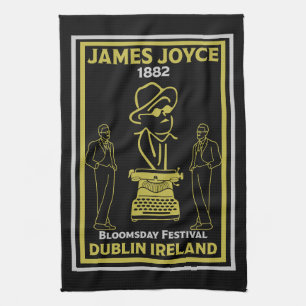 James Joyce Dublin Ierland Theedoek