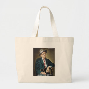 James Joyce "Errors/Portals" Citaat Gifts & Kaarte Grote Tote Bag