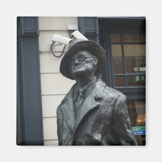 James Joyce Magnet Magneet (Voorkant)