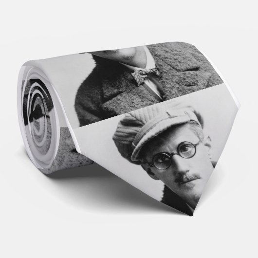 James Joyce Portrait Stropdas (Opgerold)