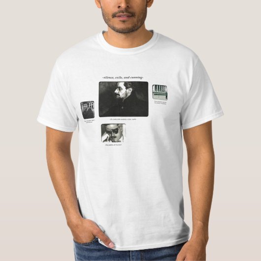 James Joyce T-shirt (Voorkant)