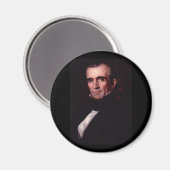 James K. Polk 11th US President Magneet (Voorkant / Achterkant)