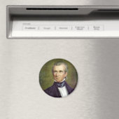 James K Polk Magnet Magneet (Insitu (Vaatwasser))