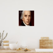 James Madision "Mistrust Power" Quote Poster (Keuken)