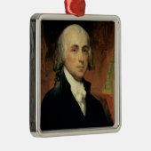 James Madison 2 Metalen Ornament (Rechts)