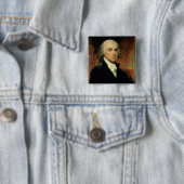 James Madison 2 Vierkante Button 5,1 Cm (In situ)