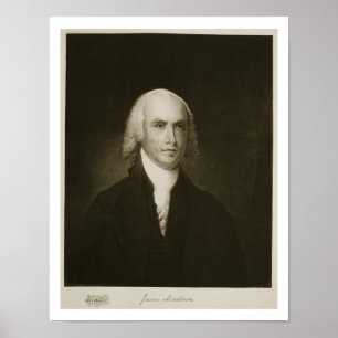 James Madison, 4de President van de Verenigde Stat Poster