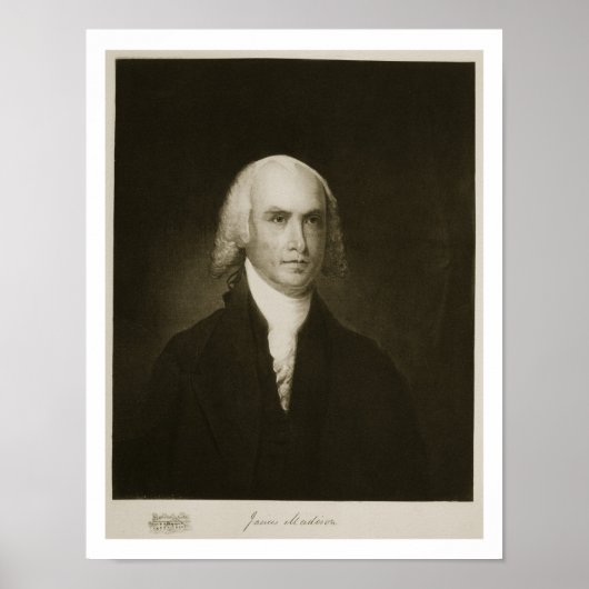 James Madison, 4de President van de Verenigde Stat Poster (Voorkant)