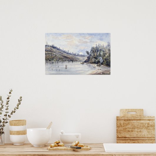 James Madison Alden Intrance to Deception Passage Poster (Keuken)