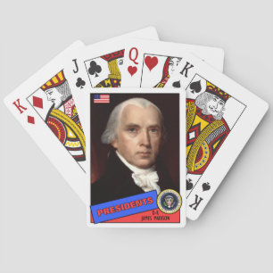 James Madison Baseball Card Pokerkaarten