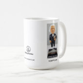 James Madison Bobble Head Doll Mok (Voorkant rechts)