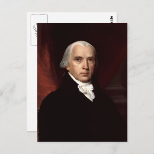 James Madison Briefkaart (Voorkant / Achterkant)