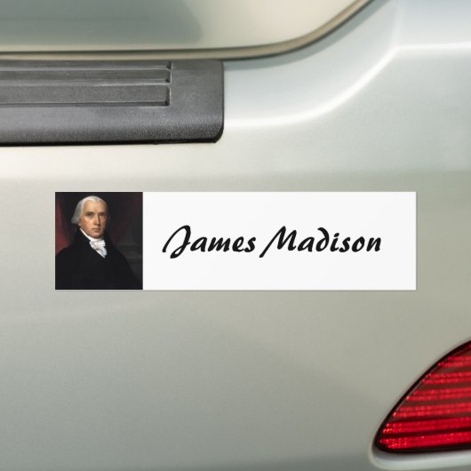 James Madison Bumpersticker (Op auto)