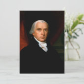 James Madison de 4e president: koloniaal Amerika Kaart (Staand voorkant)