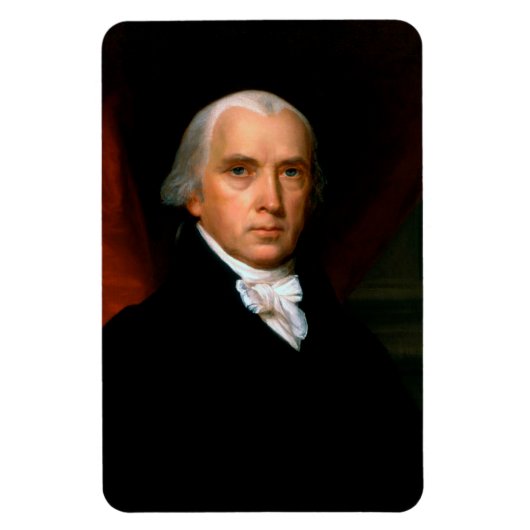 James Madison de 4e president: koloniaal Amerika Magneet (Verticaal)