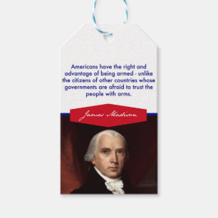 James Madison Gift Labels Cadeaulabel