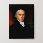 James Madison, het vierde President: koloniaal Ame Button (Voorkant)