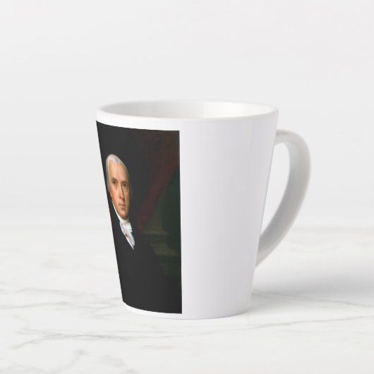 James Madison, het vierde President: koloniaal Ame Latte Mok (Rechterhoek)