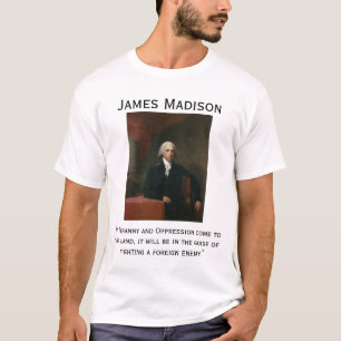 James Madison over tirannie T-shirt